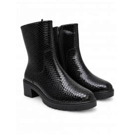 Solidus полусапоги женские демисезонные ортопедические Kacey Stiefel, черный 40023-K-01337-5 фото