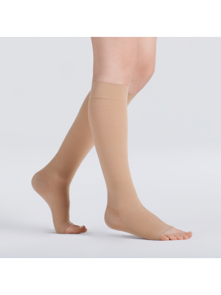 Гольфы VENOTEKS Medical 2P180 (2 класс компрессии) для мужчин и женщин с открытым мысом  (старый арт. 2C113) 2P180_1BE0 фото
