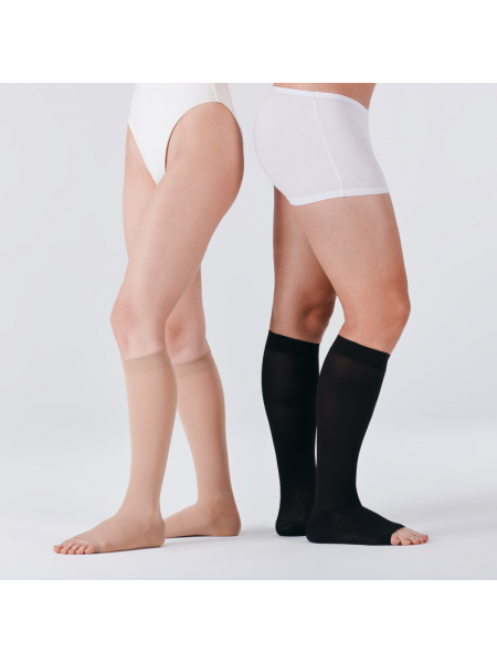 Гольфы VENOTEKS Medical 2P180 (2 класс компрессии) для мужчин и женщин с открытым мысом  (старый арт. 2C113) 2P180_1BE0 фото