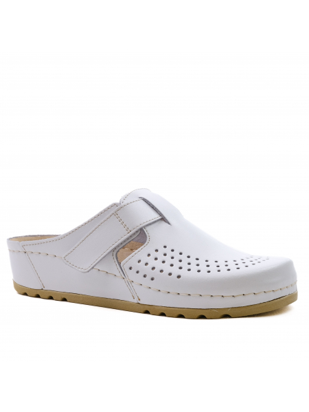 MUBB сабо женские, 8888, белый 8888-white-39 фото