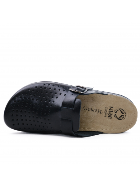 MUBB сабо мужские, 34001, черный 34001-black-44 фото
