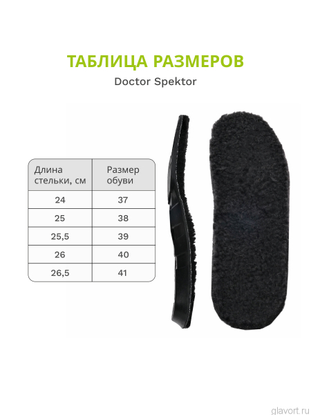 Dr.Spektor полусапоги женские, Б0104-К/Ш, Черный 7198-5В-0-41 фото