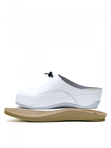 MUBB сабо женские, 737.19, белый 737.19-white-40 фото