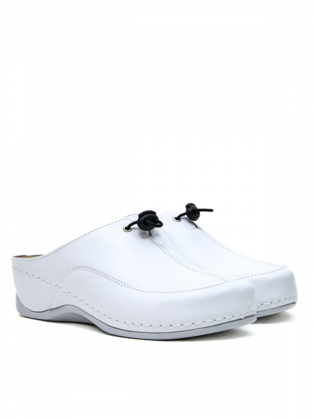 MUBB сабо женские, 737.19, белый 737.19-white-40 фото