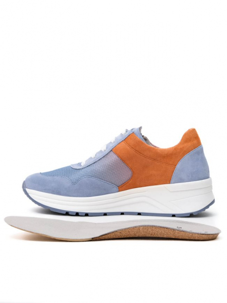 Solidus Karma кроссовки женские, голубой/коричневый 59500-K-90431-6-5 фото
