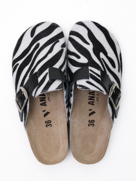 VESNA сабо женские, 235, зебра 235-zebra-41 фото