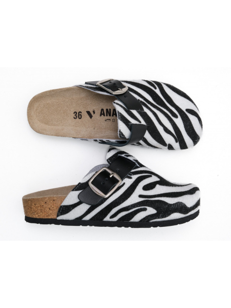 VESNA сабо женские, 235, зебра 235-zebra-41 фото