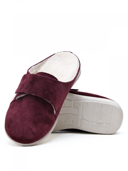 Orto-care сабо женские утепленные, FW-48-25-B8B8/1ZW Бордовый FW-48-25-B8B8/1ZW-37 фото