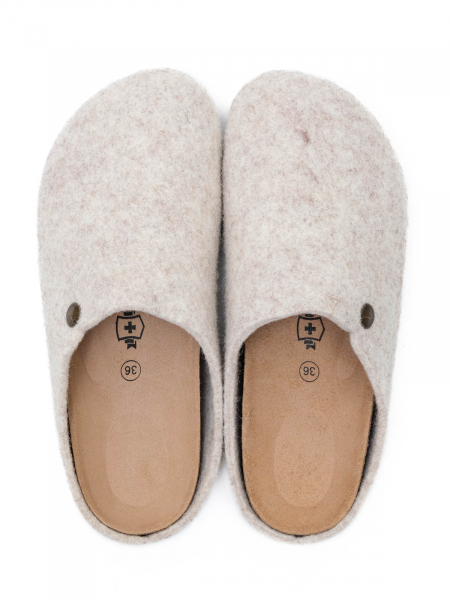 Ortmann тапочки сабо ортопедические Henna, бежевый 12.38-beige-40 фото