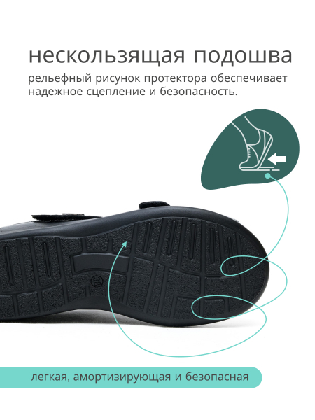 Dr.Spektor полуботинки женские 2537020, Чёрный 2537020-41 фото