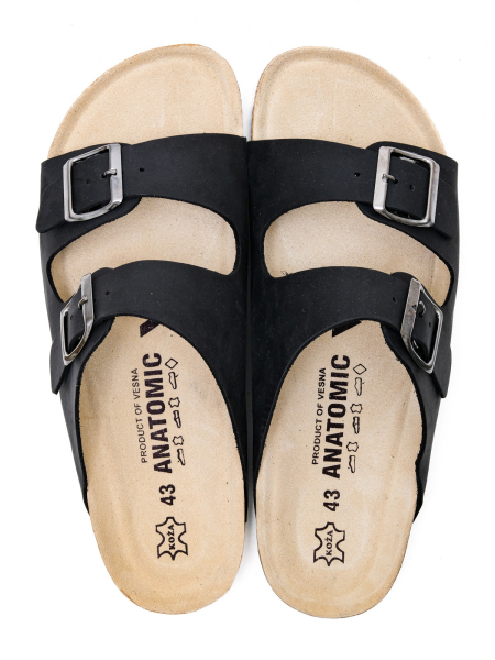 VESNA сандалии анатомические мужские, 413, черный 413-black-43 фото