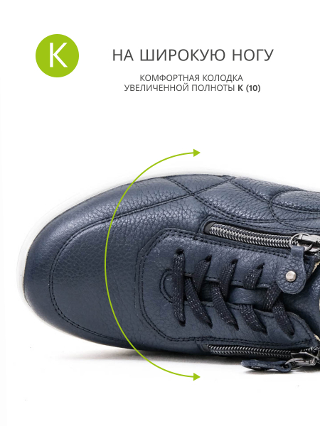 Waldlaufer кроссовки женские Kalea, 698001-169194, темно-синий 698001-169194-4-5 фото