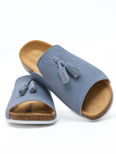 Ortmann мюли ортопедические Bravo, голубой джинс 7.112.2-jeans-38 фото