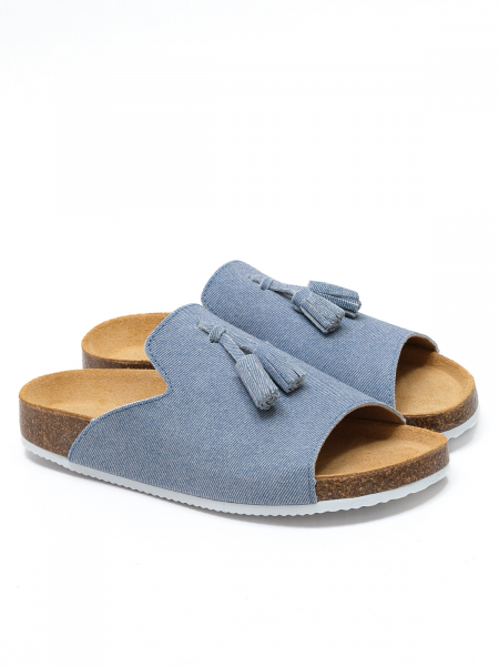Ortmann мюли ортопедические Bravo, голубой джинс 7.112.2-jeans-38 фото