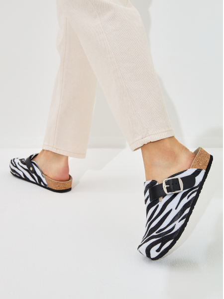 VESNA сабо женские, 235, зебра 235-zebra-41 фото