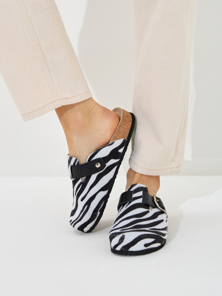 VESNA сабо женские, 235, зебра 235-zebra-41 фото