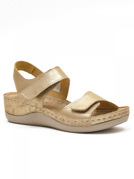 FRATELLI BABB босоножки женские, D-302, белое золото D-302-whitegold-39 фото