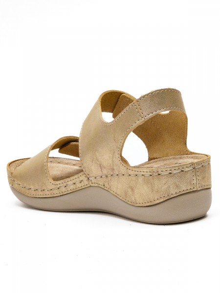 FRATELLI BABB босоножки женские, D-302, белое золото D-302-whitegold-39 фото