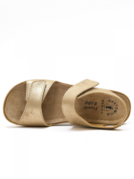 FRATELLI BABB босоножки женские, D-302, белое золото D-302-whitegold-39 фото