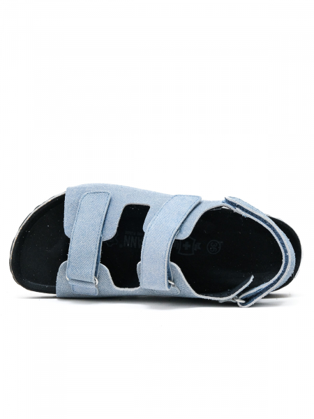 Ortmann сандалии ортопедические Lenda, голубой джинс 7.10.2-jeans-36 фото