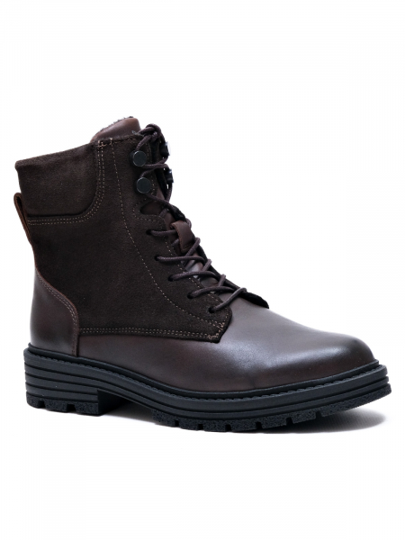 Solidus ботинки женские зимние ортопедические Kelly Stiefel, темно-коричневый 63117-K-21014 фото