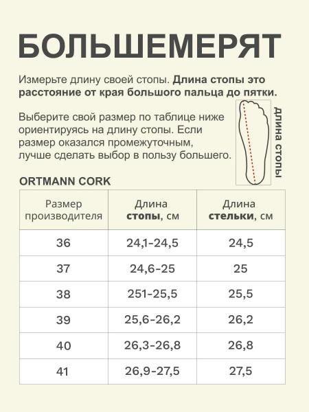 Ortmann сандалии ортопедические VEGAS, светло-бежевый 11.45-beige-36 фото