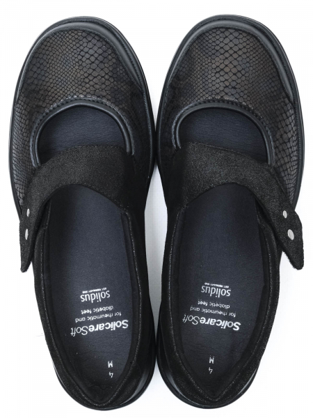 Solidus туфли Мэри Джейн женские ортопедические Maike (Solicare Soft), черный 41513-M-01354-4 фото