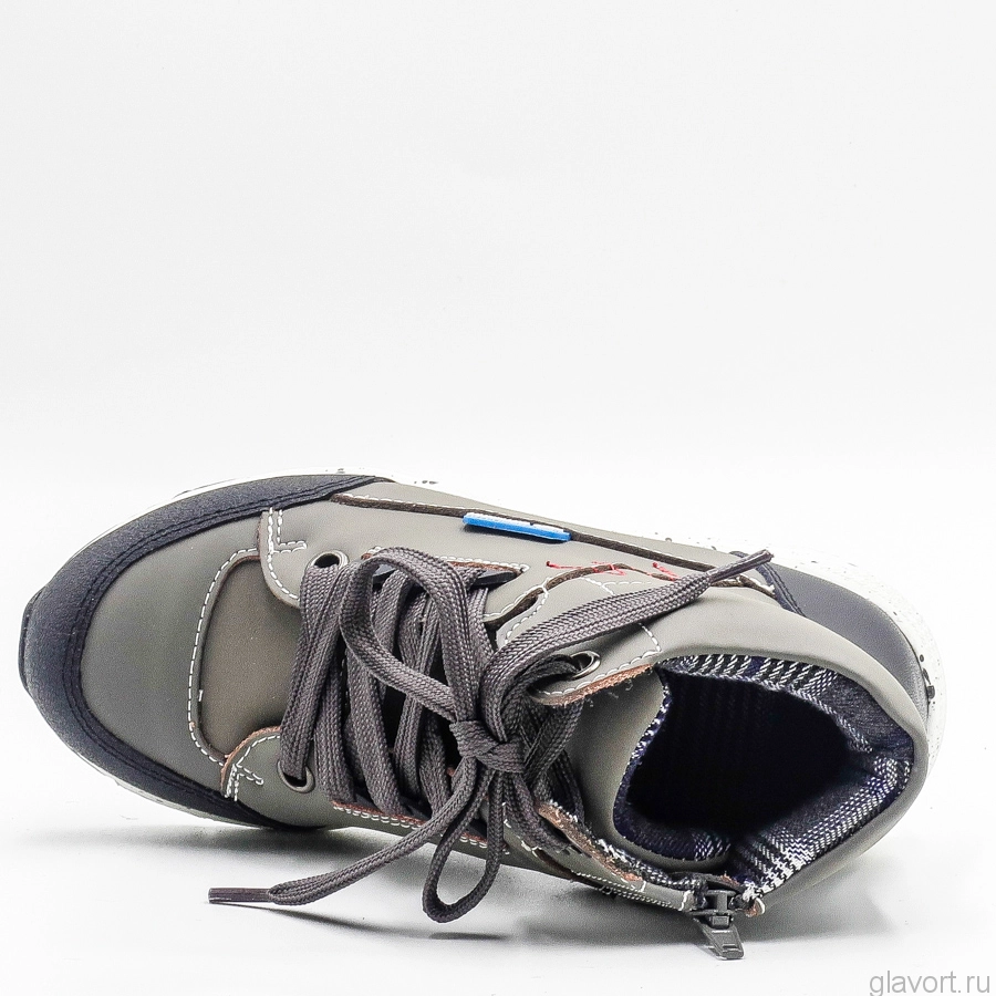 Детские ортопедические ботинки ORTMANN Homs серый 7.28.2_EA80 фото