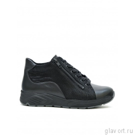 Solidus Mia Stiefel кроссовки высокие женские зимние ортопедические, черный 43005-M-01144-4 фото