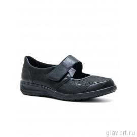 Solidus туфли женские ортопедические Мери Джейн Katia, черный 29503-K-00467-5 фото