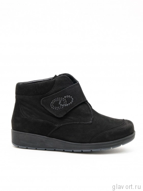 Waldlaufer ботинки женские широкие, зимние, черный 812815-165001-5 фото