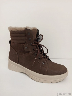 Jomos ботинки женские зимние, 853507-83-343, коричневый 853507-83-343-38 фото