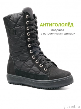 Dr.Spektor ботинки женские зимние, Ш0513-Н/ПЛ, Черный Ш0513-Н/ПЛ-black-37 фото