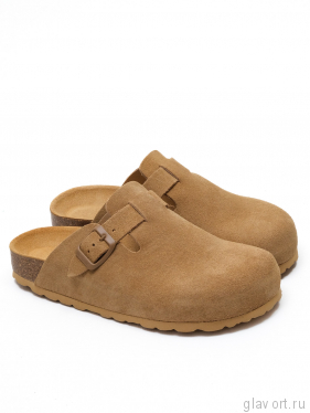Ortmann сабо ортопедические BADEN, пшеничный коричневый 12.47-lightbrown-38 фото