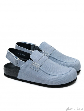 Ortmann сабо ортопедические Batty, голубой джинс 12.35-jeans-36 фото