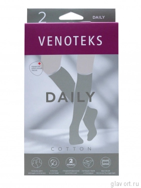 VENOTEKS Гольфы компрессионные Daily Cotton 2C157 2C157_A5AE фото