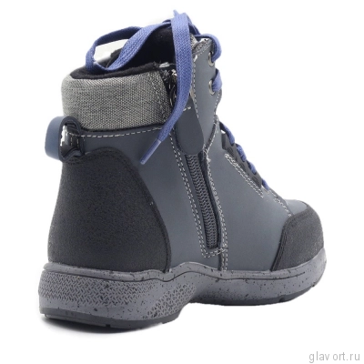 Детские ортопедические ботинки ORTMANN Homs серый/синий 7.28.2_4F47 фото