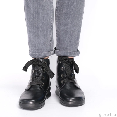 Ботинки ортопедические женские Berkemann NITA, глубокий черный 03606-901_40C9 фото