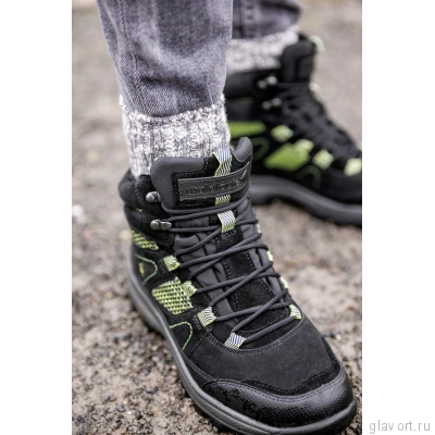 Ботинки ортопедические женские Waldlaufer, непромокаемые, черный  471974-500001_09DD фото