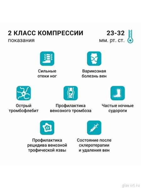 Мужские колготы VENOTEKS Medical с хлопком 2P396 (старый арт. 2С314) Х0116626 фото