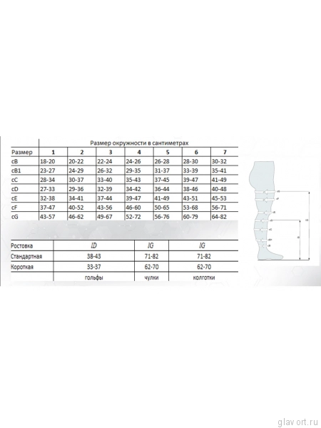 Мужские колготы VENOTEKS Medical с хлопком 2P396 (старый арт. 2С314) Х0116626 фото