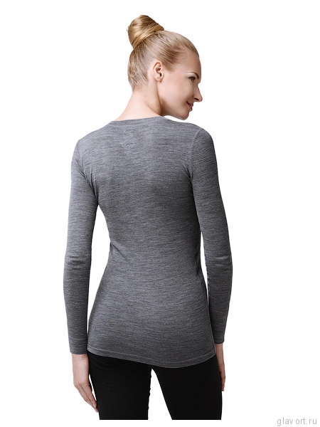 Футболка женская NORVEG серии SOFT (серый)  фото