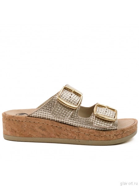 MUBB пантолеты женские, 3002-22-50, золото полумат 3002-22-50-41 фото