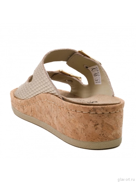 MUBB пантолеты женские, 3002-22-50, золото полумат 3002-22-50-41 фото