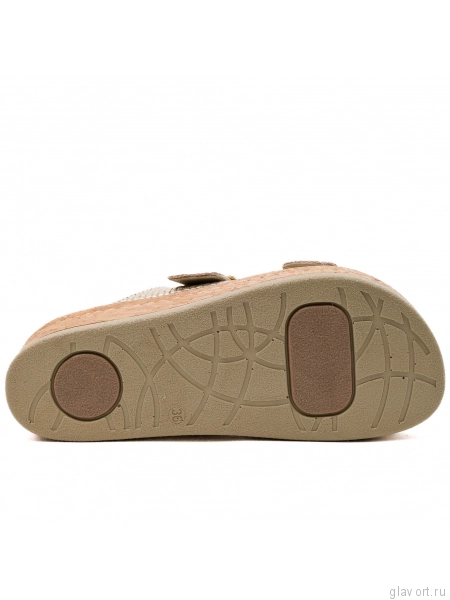 MUBB пантолеты женские, 3002-22-50, золото полумат 3002-22-50-41 фото