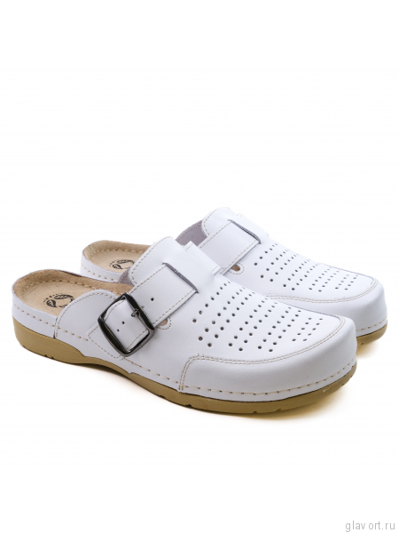 MUBB сабо мужские, 350, белый MB350-white-44 фото