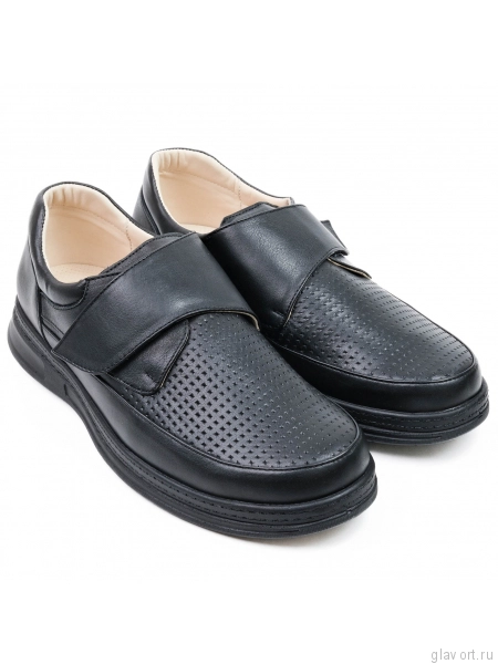 Dr.Spektor полуботинки мужские летние К1955-К/Перф Черный К1955-К/Перф-41 фото