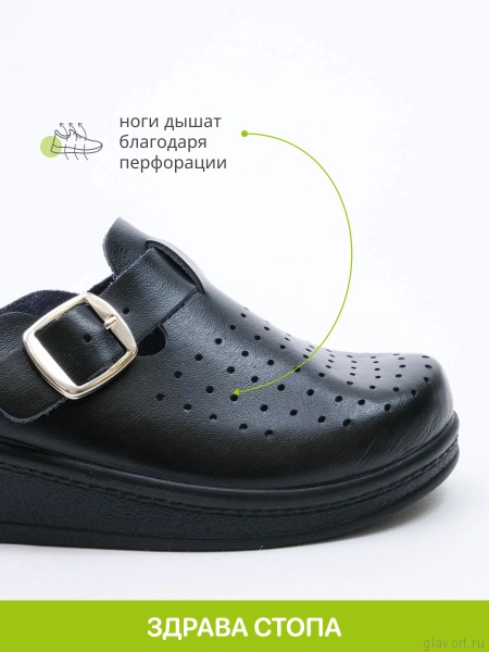 FRATELLI BABB сабо женские, D-06, черный D-06-black-39 фото