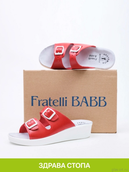 FRATELLI BABB пантолеты женские, D-01, красный D-01-red-39 фото