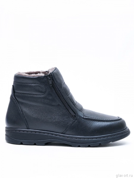 Solidus Natura Man Stiefel туфли мужские ортопедические, черный 82115-K-00736-8 фото